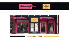Desktop Screenshot of metamorphose.fr
